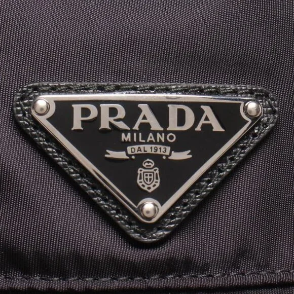 Prada Bucket Hat Nylon Triangle Plate S - Picture 10 of 10